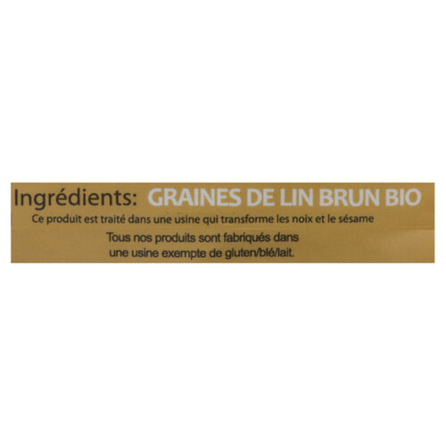 Good Eats Organic Gluten-Free Brown Flax Seeds 600 g