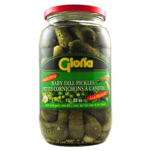 Gloria Polish Style Baby Dills 1 L