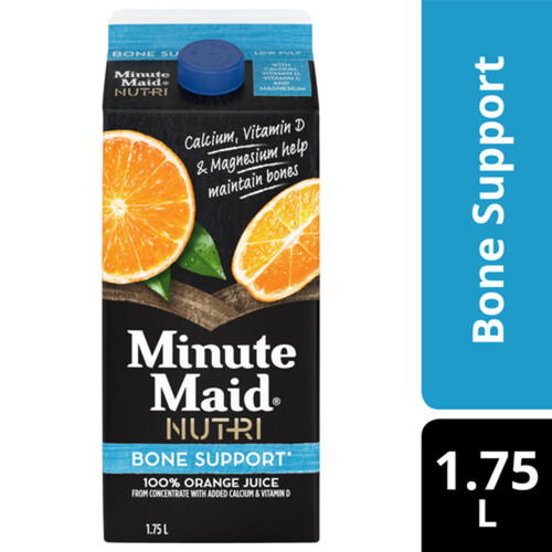 Minute Maid Juice Nutri Bone Support 100% Orange 1.75 L 