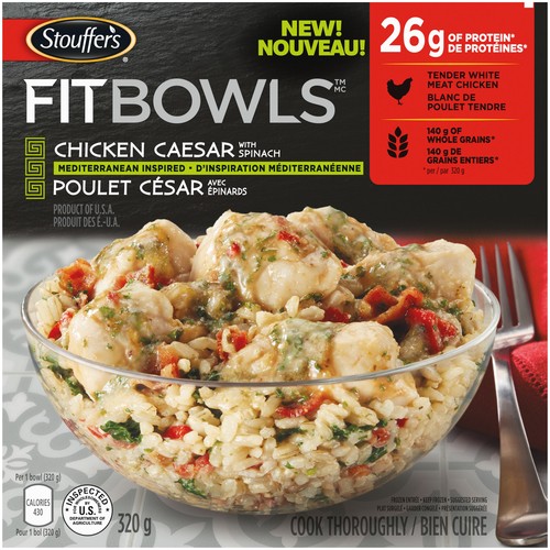 Stouffer's Frozen Fit Bowl Chicken Caesar 320 g