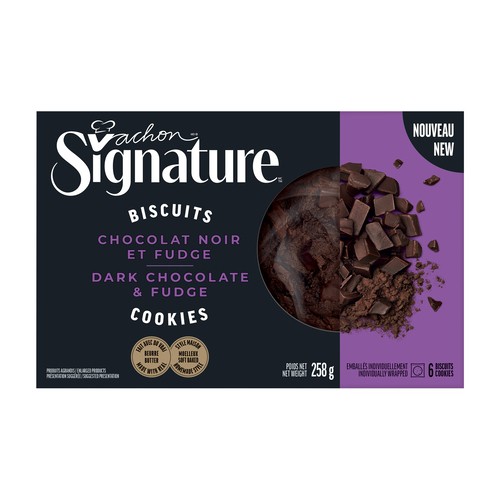 Vachon Signature Cookies Dark Chocolate & Fudge 258 g