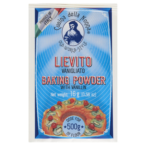 Cucina Della Nonna Lievito Baking Powder With Vanillin 16 g