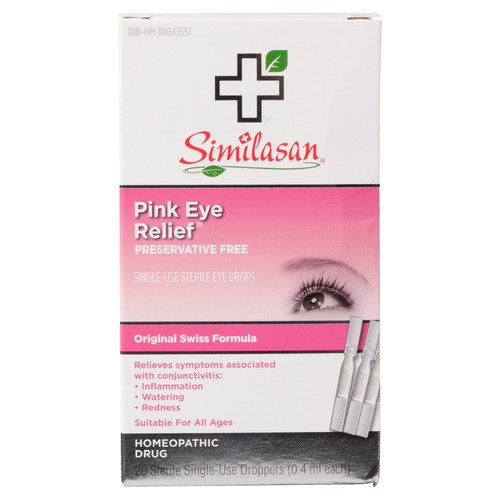 Similasanusa Monodose Pink Eye Relief 20 x 0.4 ml