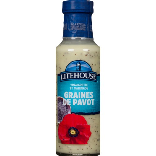 Litehouse Dressing & Marinade Poppyseed 355 ml