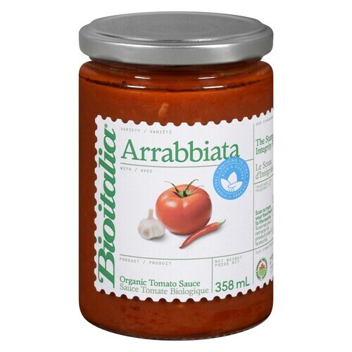 Bioitalia Arrabbiata Organic Sauce 358 ml