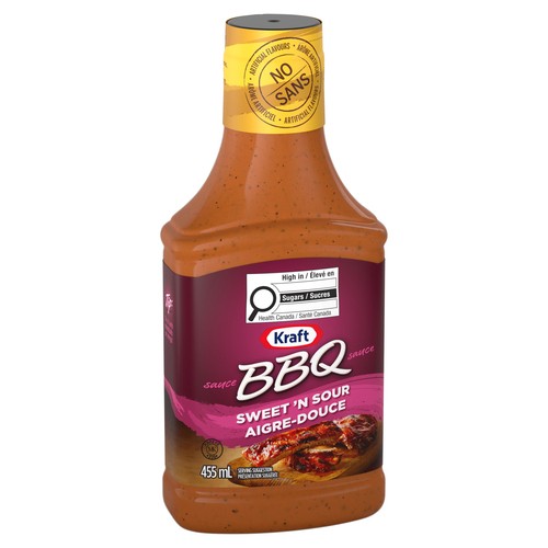 Kraft BBQ Sauce Sweet 'N Sour 455 ml