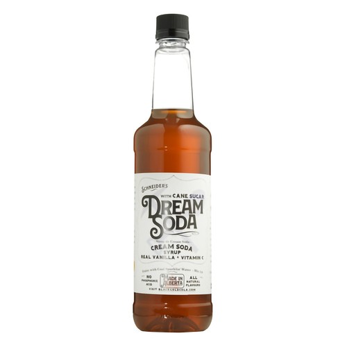 Schneiders Dream Soda Syrup Cream Soda 750 ml (bottle)