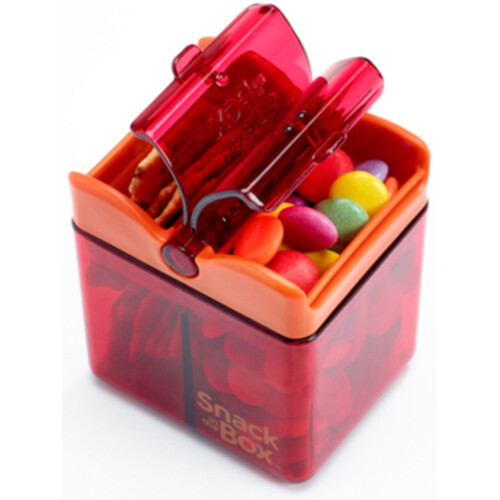 Drink in the Box For Baby Red Snack Container 1 EA