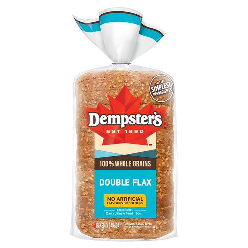 Dempster’s Bread 100% Whole Grains Double Flax 600 g