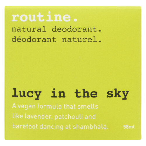 Routine Vegan Natural Deodorant Lucy in the Sky 58 g