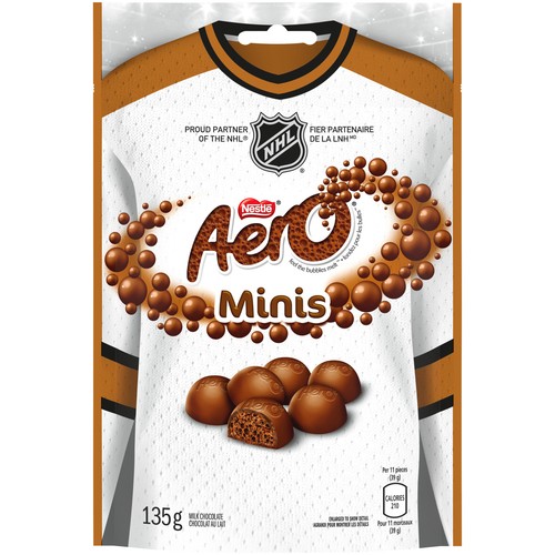 Nestlé Aero Milk Chocolate Minis Pouch 135 g