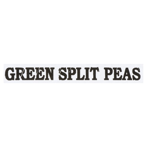 Heer Split Peas Green 1.81 kg