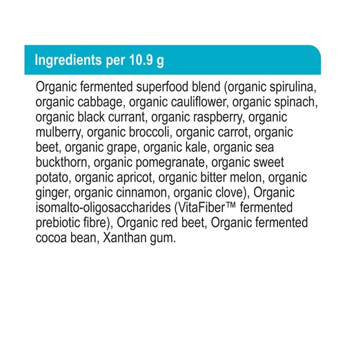 Genuine Health Organic Fermented Gut Superfoods+ Whole Food Powder Unflavoured & Unsweetened  229 g