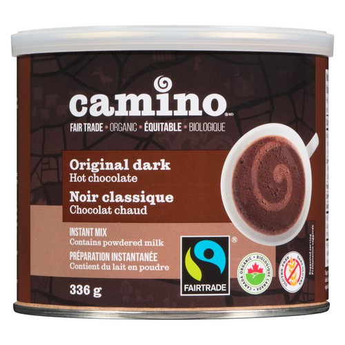 Camino Organic Hot Chocolate Instant Mix Original Dark 336 g