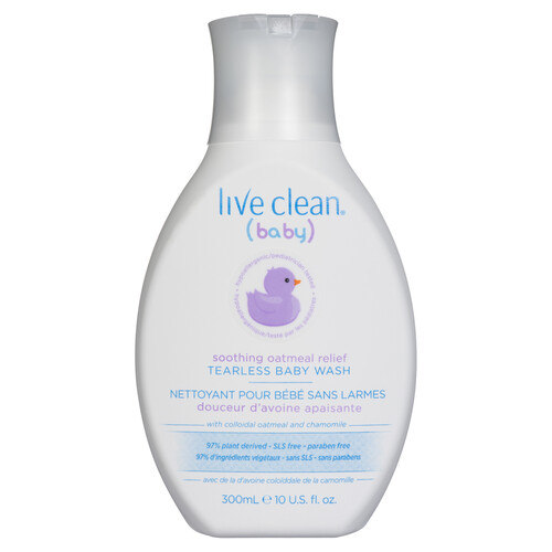 Live Clean Baby Soothing Relief Body Wash 300 ml