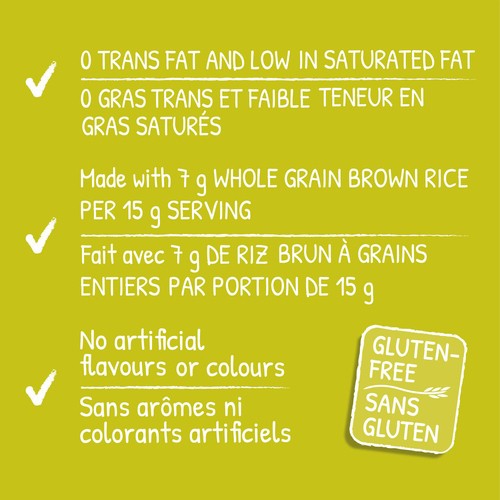 Quaker Crispy Minis Brown Rice Cakes Spicy Dill Pickle 90 g