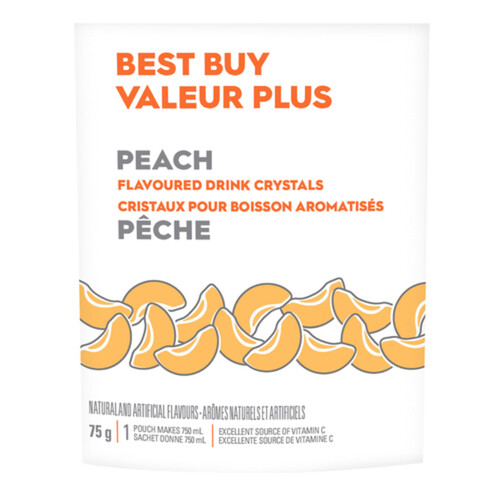 Best Buy Drink Crystals Peach 75 g