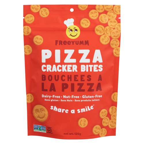 Freeyumm Gluten-Free Cracker Bites Pizza 120 g