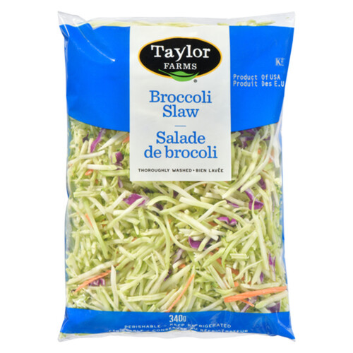 Taylor Farms Broccoli Slaw 340 g