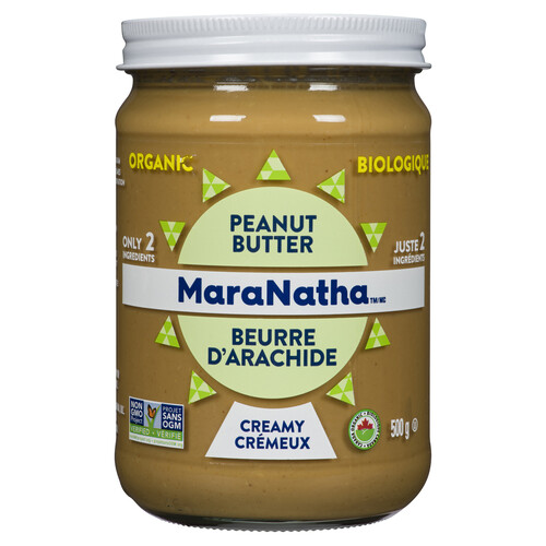 MaraNatha Organic Peanut Butter Creamy 500 g