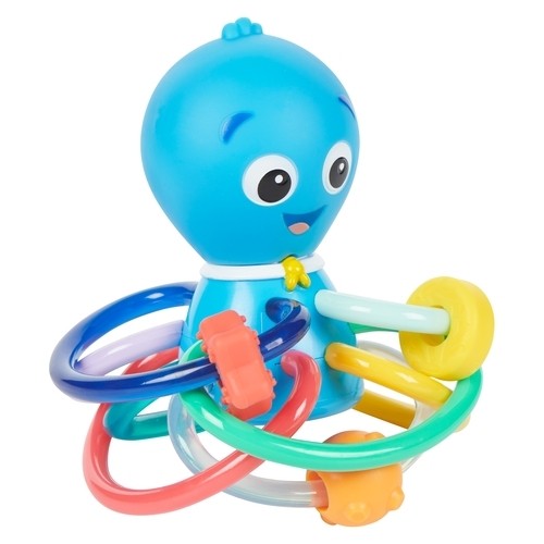 Baby Einstein Ocean Explorers Teether Toy & Rattle Opus's Shake & Soothe 0+ m 1 Count