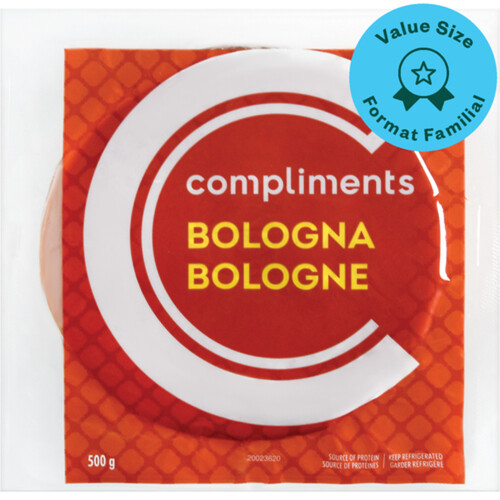 Compliments Sliced Bologna 500 g