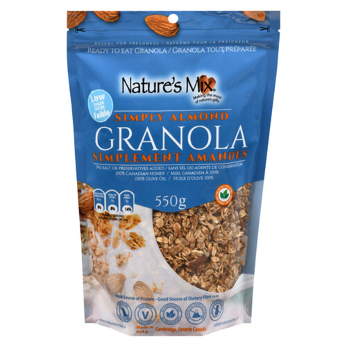 Nature's Mix Granola Simply Almond 550 g