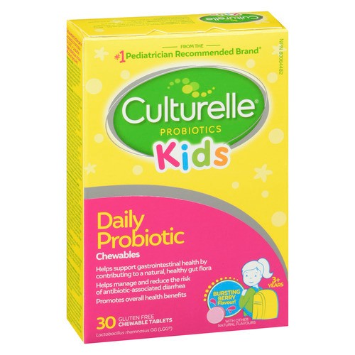 Culturelle Kids Vitamins Chewable Tablets 30 EA