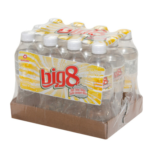 Big 8 Diet Tonic Water 12 x 355 ml (bottles)