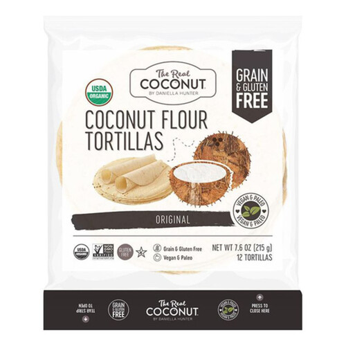 Sana Organic Frozen Coconut Flour Tortillas 215 g