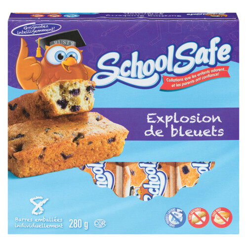 School Safe Blueberry Muffins 8 EA 280 g