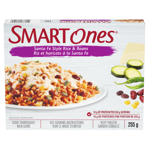 Smart Ones Frozen Meal Santa Fe Style Rice & Beans 255 g