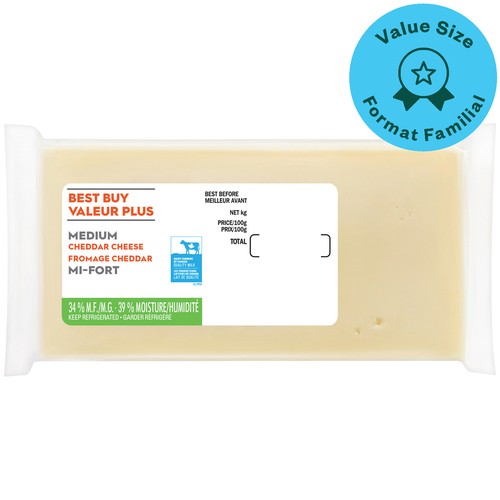 Best Buy Cheese White Cheddar Medium 460 g