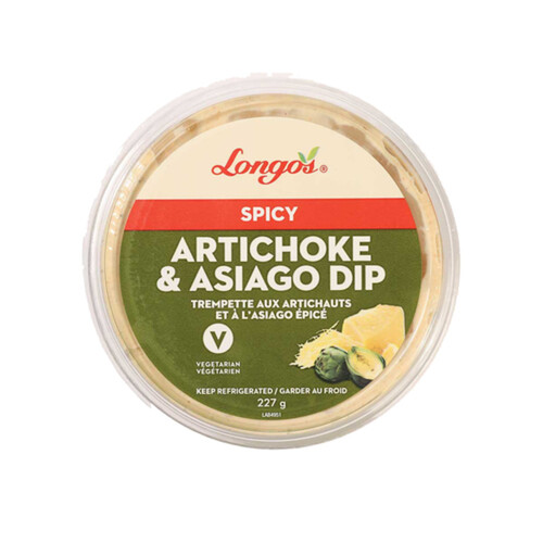 Longo's Artichoke & Asiago Dip Spicy 227 g