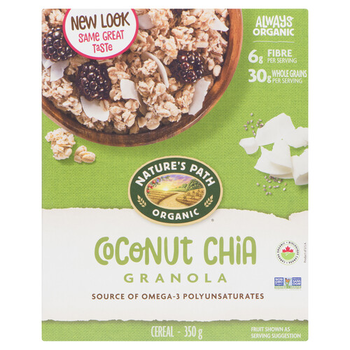 Nature's Path Organic Granola Coconut Chia 350 g