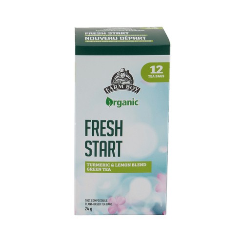 Farm Boy Organic Green Tea Turmeric & Lemon Blend 24 g