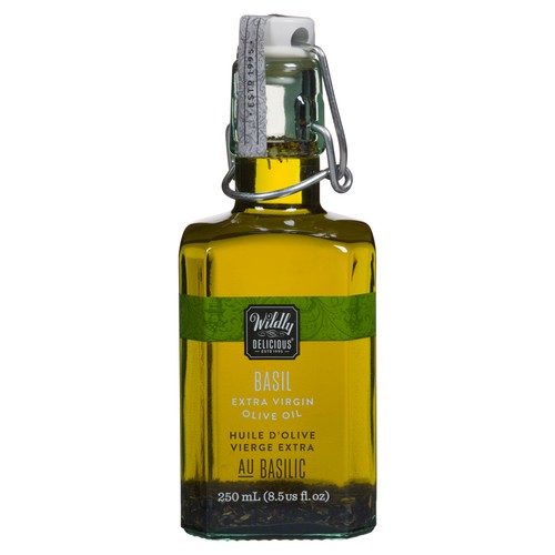 Wildly Delicious Olive Oil Extra Virgin Basil 250 ml
