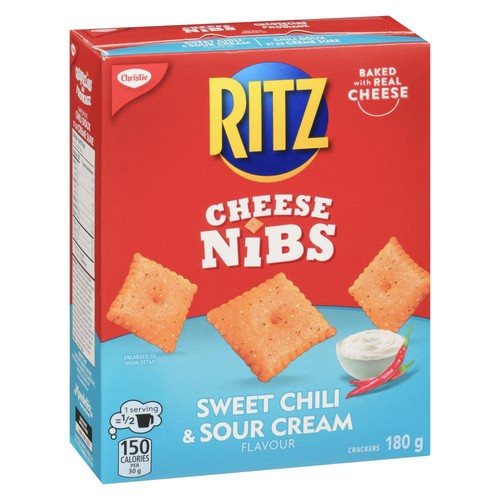 Ritz Nibs Crackers Sweet Chili Sour Cream 180 g