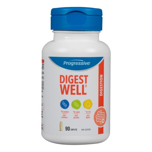 Progressive Digest Well Vitamins 90 Caplets