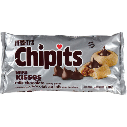 Hershey's Gluten-Free Chipits Baking Pieces Chocolate Mini Kisses 270 g