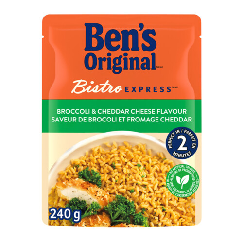 Ben's Original Bistro Express Rice Side Dish Broccoli & Cheddar 240 g