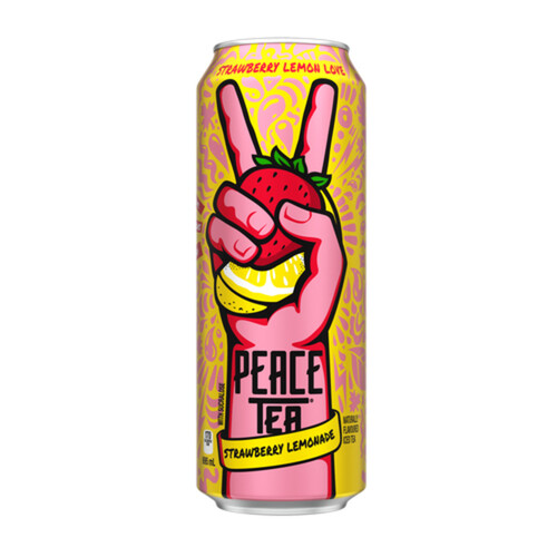 Peace Tea Strawberry Lemon Love 695 ml (can)