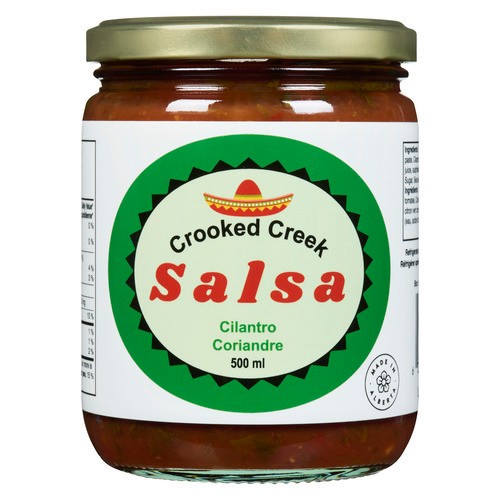 Crooked Creek Salsa Cilantro 500 ml