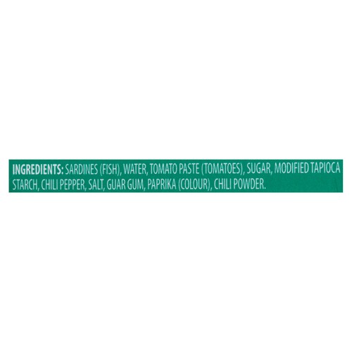 Grace Sardines In Tomato Sauce With Hot Chili 155 g