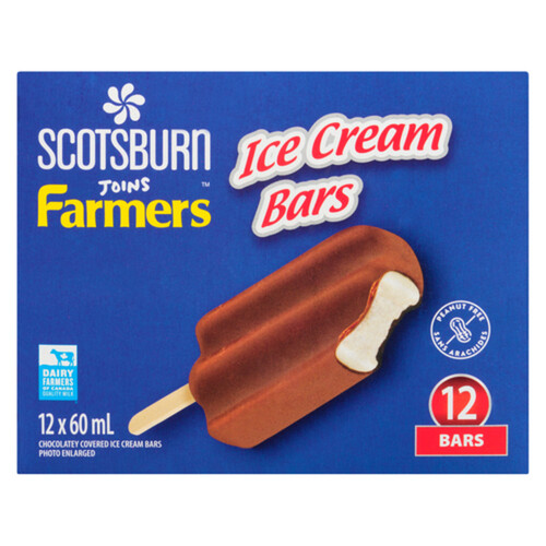 Scotsburn Joins Farmers Ice Cream Bar Vanilla 720 ml