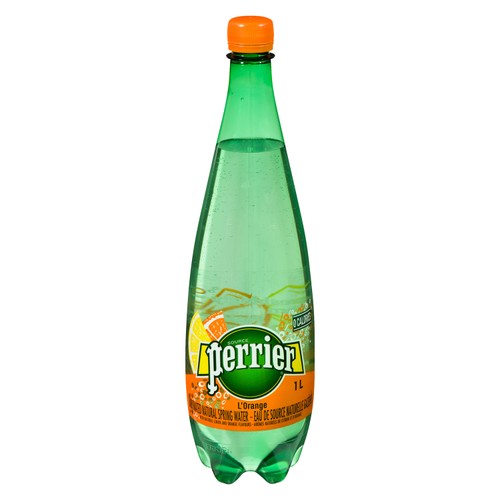 Perrier Carbonated Water Orange 1 L (bottle)