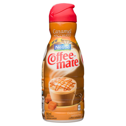 Nestlé Coffee Mate Liquid Coffee Whitener Caramel Macchiato 946 ml
