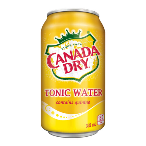 Canada Dry Soft Drink Tonic Water 12 x 355 ml (cans)