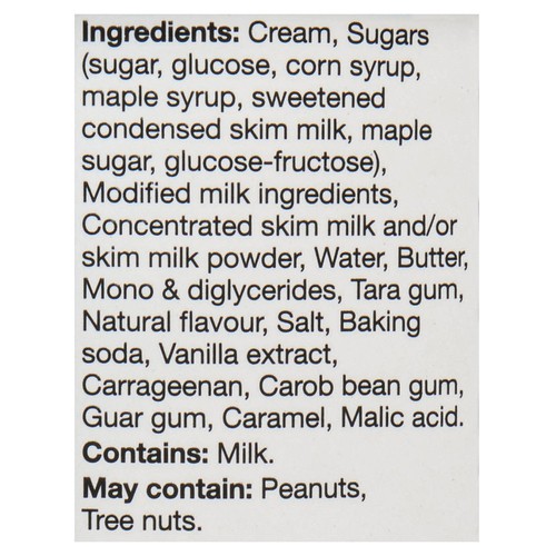 Breyers Canadian Desserts Sugar Pie Light Ice Cream Locally Inspired 1.41 L