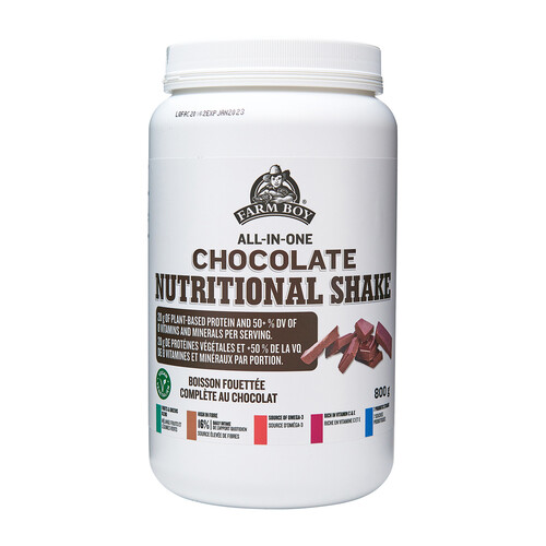 Farm Boy Chocolate Nutritional Shake 800 g